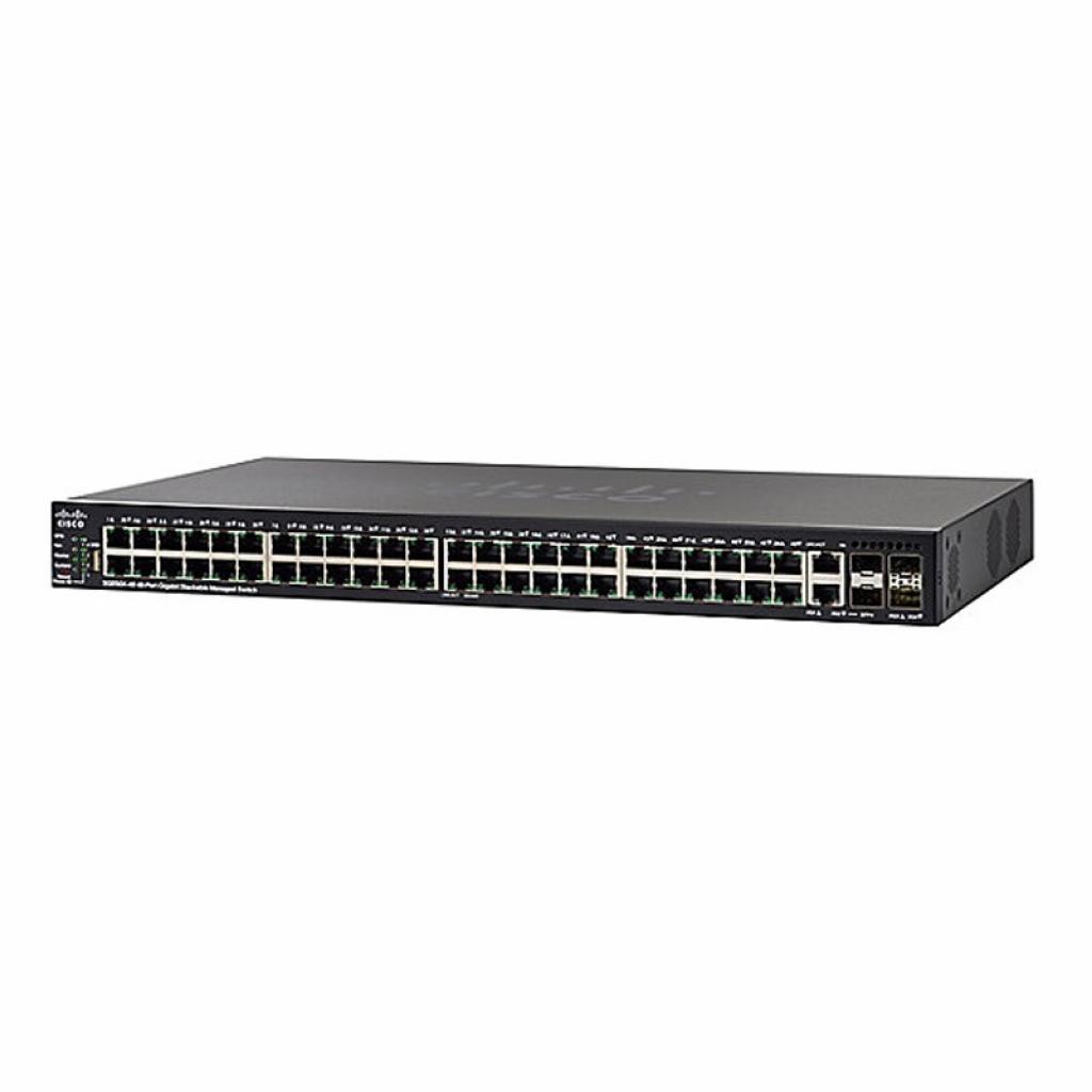 Комутатор мережевий Cisco SF550X-48-K9-EU - зображення 1