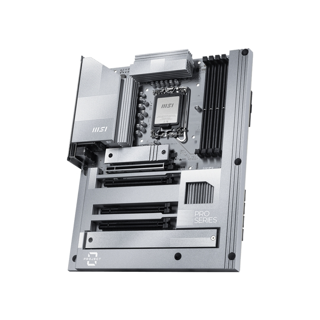 Материнська плата MSI PRO Z890-S WIFI PROJECT ZERO (PRO Z890-S WIFI PZ) - зображення 3