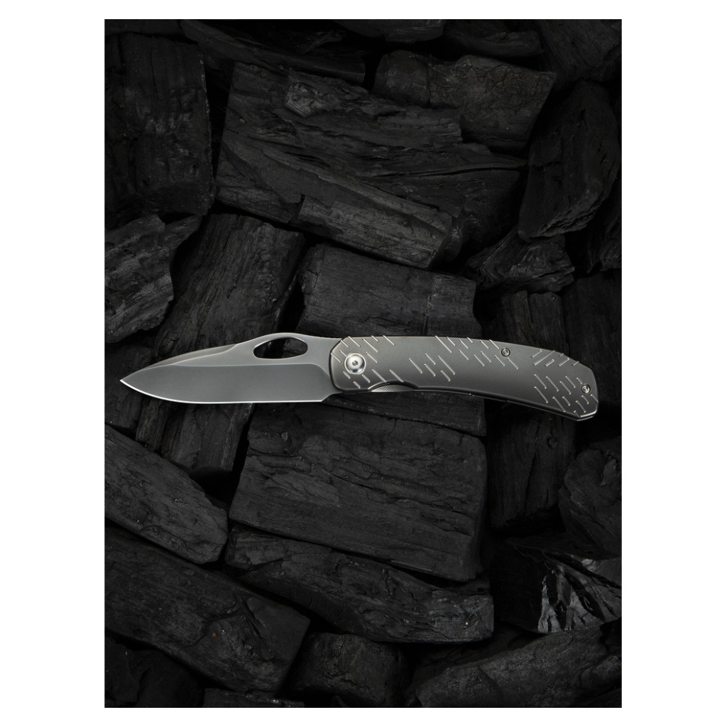 Ніж Weknife Inmate, Darkwash, темний титан (WE23096B-4) - зображення 12