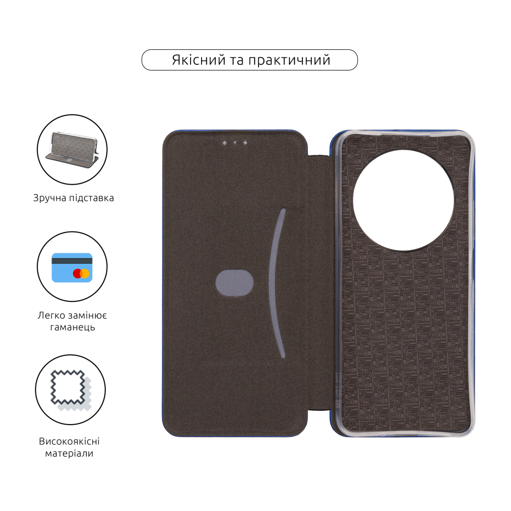 Чохол до мобільного телефона Armorstandart G-Case Xiaomi Poco M7 5G Blue (ARM85366) - зображення 3
