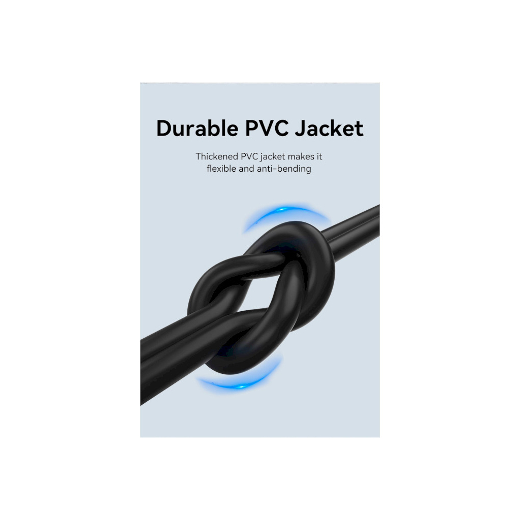 Дата кабель USB 2.0 AM to Type-C 0.5m 3.0A (18W) PVC Vention (CTHBD) - зображення 9