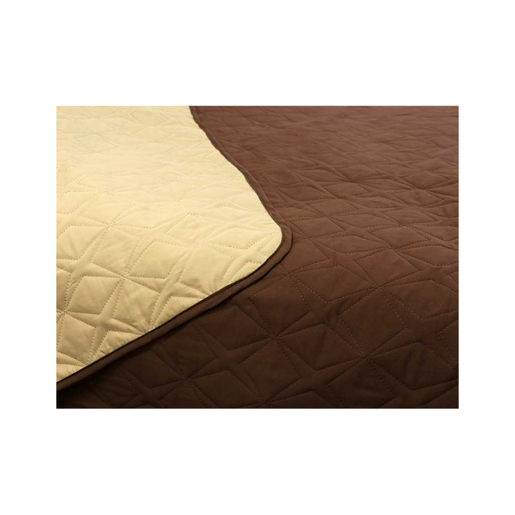 Покривало Руно двостороннє Chocolate Зірка 150х212 см (360.52У_Chocolate зірка) - зображення 3