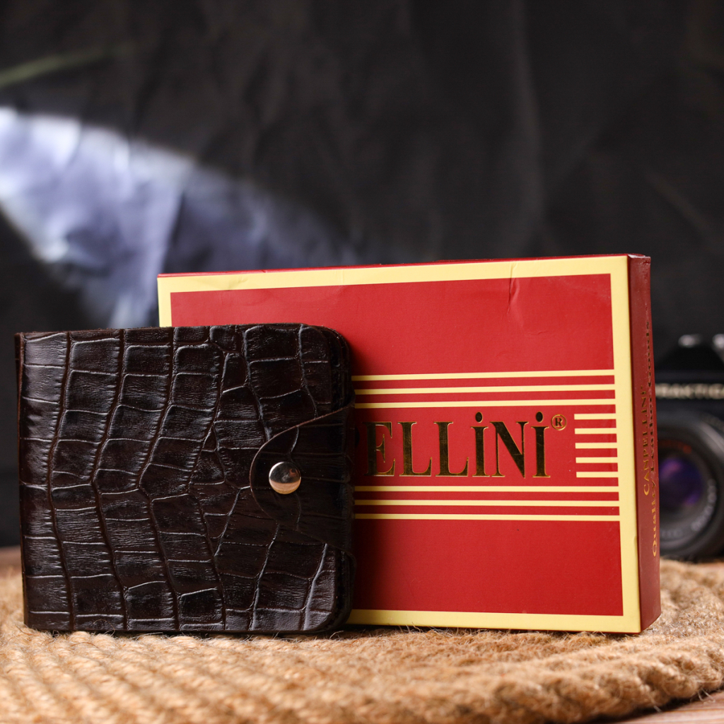 Портмоне Canpellini З натуральної шкіри Коричневе (21578) - зображення 10