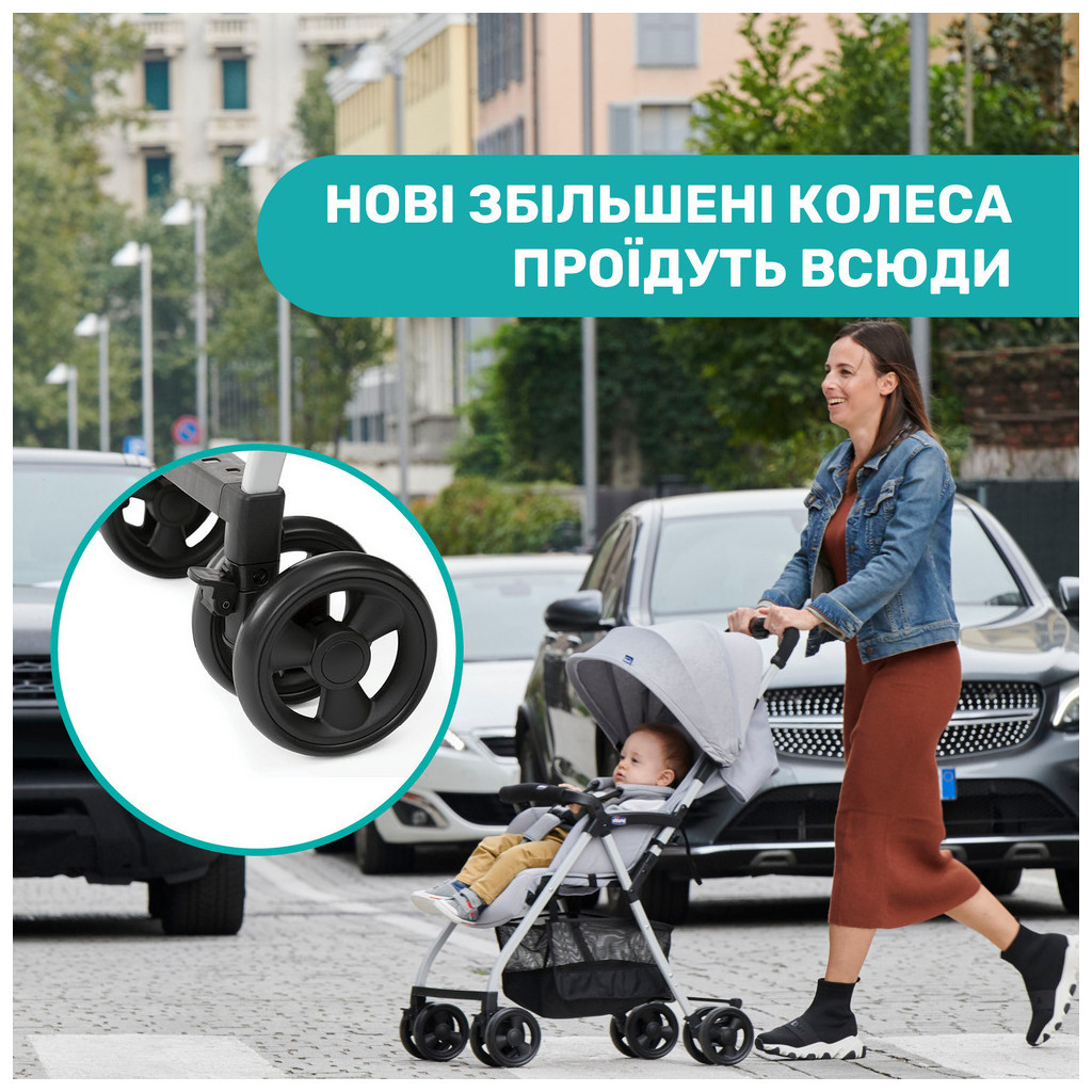 Коляска Chicco Ohlala 3 Black Re-Lux (79733.56) - зображення 3