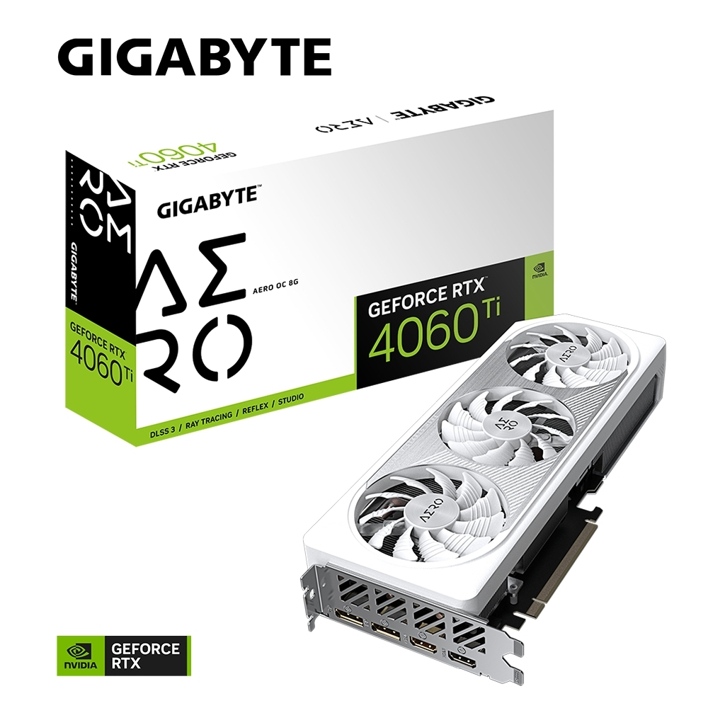 Відеокарта GIGABYTE GeForce RTX4060Ti 8Gb AERO OC (GV-N406TAERO OC-8GD) - зображення 9
