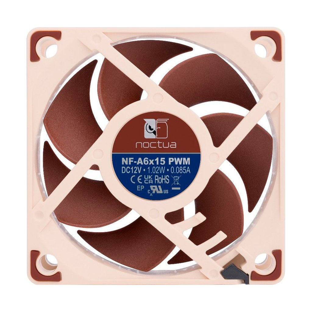 Кулер до корпусу Noctua NF-A6x15 PWM - зображення 3