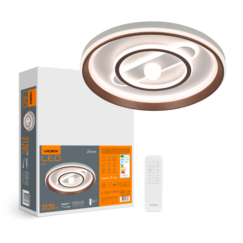 Світильник Videx DECORA 52W (VL-CLD-996-CF) - зображення 1