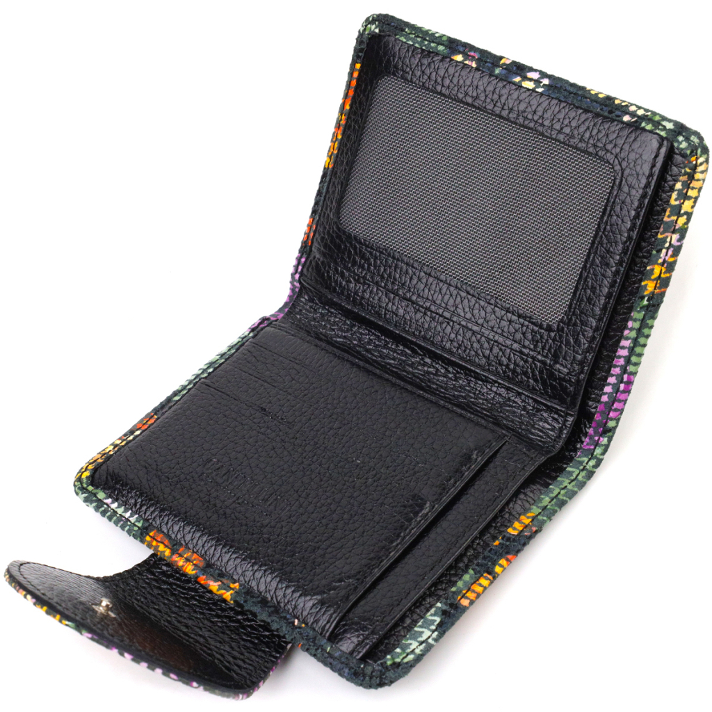 Портмоне Canpellini З натуральної шкіри Різнобарвне (21804) - зображення 6