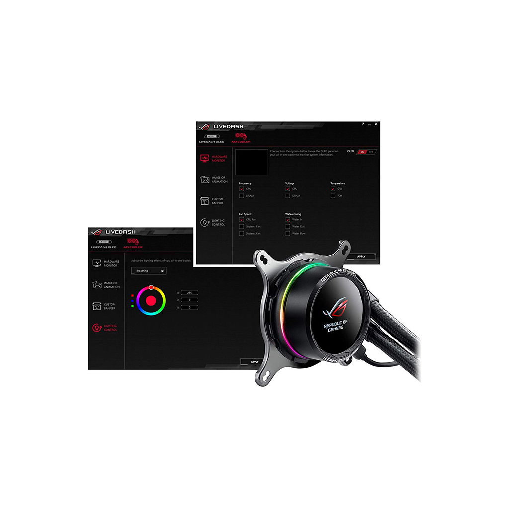 Система рідинного охолодження ASUS ROG-RYUO-120 (90RC0010-M0UAY0) - зображення 5