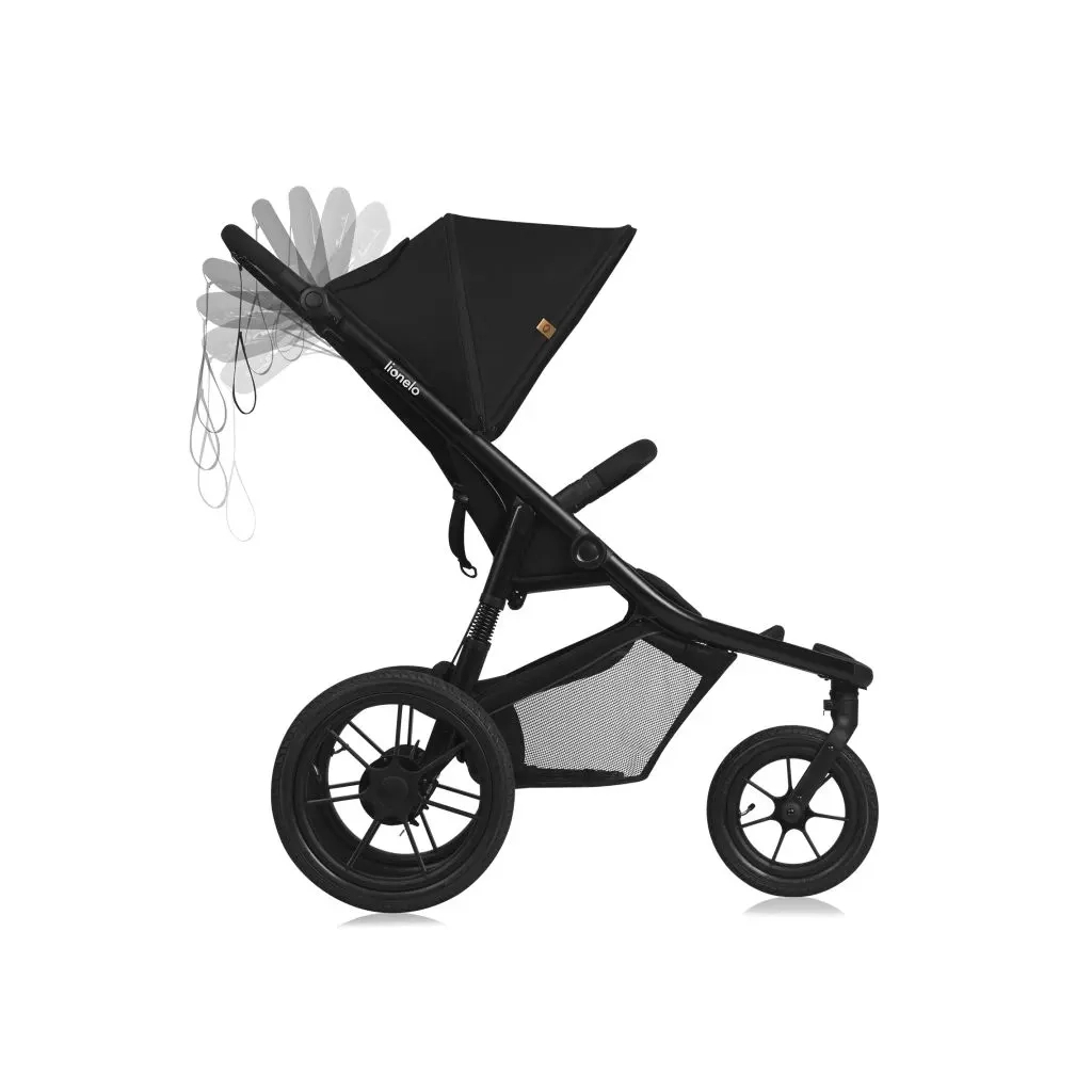 Коляска Lionelo Azura Black Onyx (LO-AZURA BLACK ONYX) - зображення 3