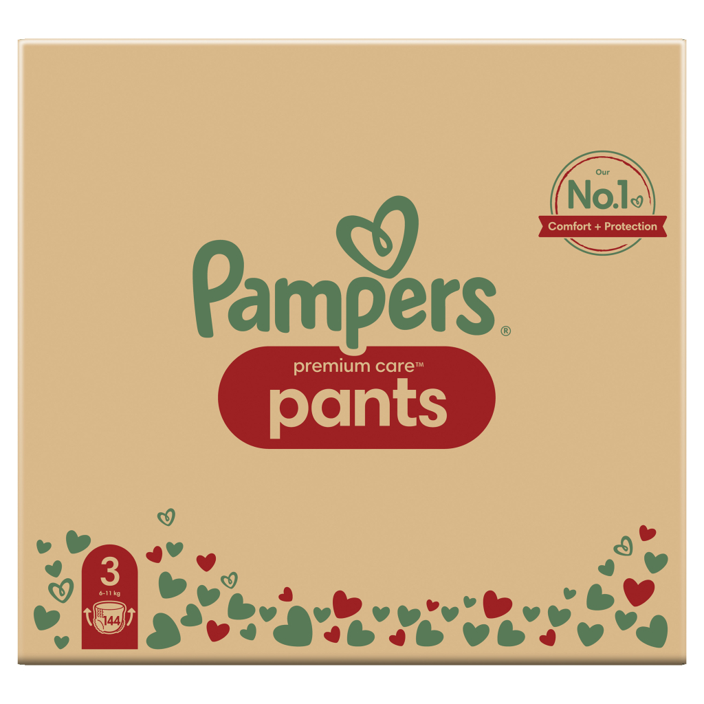 Підгузки Pampers Premium Care Pants Midi Розмір 3 (6-11 кг) 144 шт (8006540490891) - зображення 2
