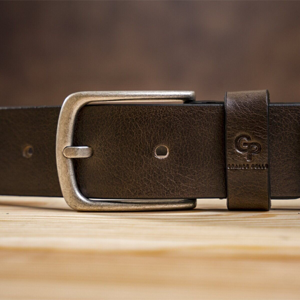 Ремінь Grande Pelle З круглою пряжкою Капучіно (11271) - изображение 10