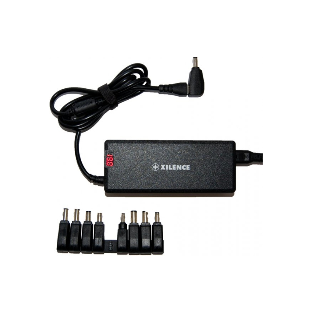 Блок живлення до ноутбуку Xilence 75 Вт, унiверсальний, 9 наконечників (SPS-XP-LP75.XM008) - зображення 1