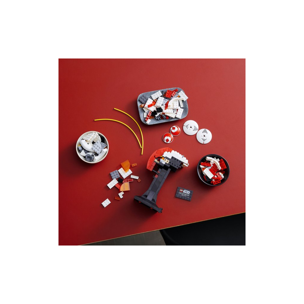 Конструктор LEGO Star Wars Шолом Люка Скайуокера (Червоний-5) 675 деталей (75327) - зображення 7