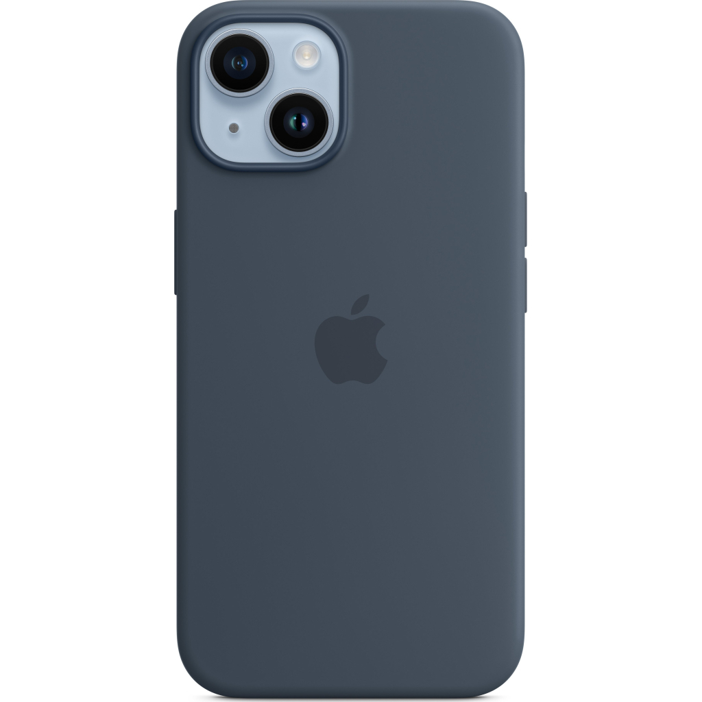 Чохол до мобільного телефона Apple iPhone 14 Plus Silicone Case with MagSafe - Storm Blue,Model A2911 (MPT53ZE/A) - зображення 3