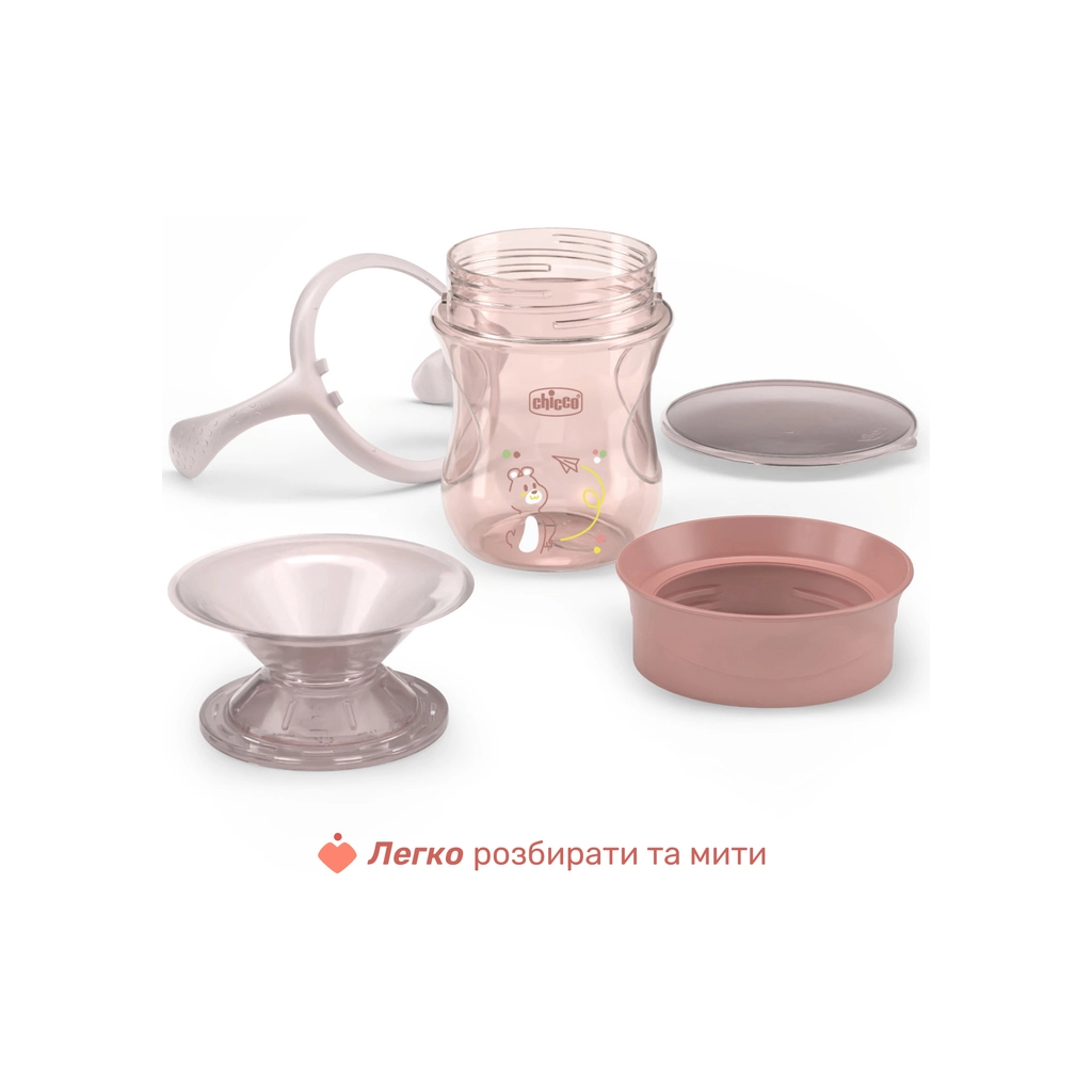 Поїльник-непроливайка Chicco Perfect Cup 200 мл. від 12 місяців (рожева) (06951.15) - зображення 4