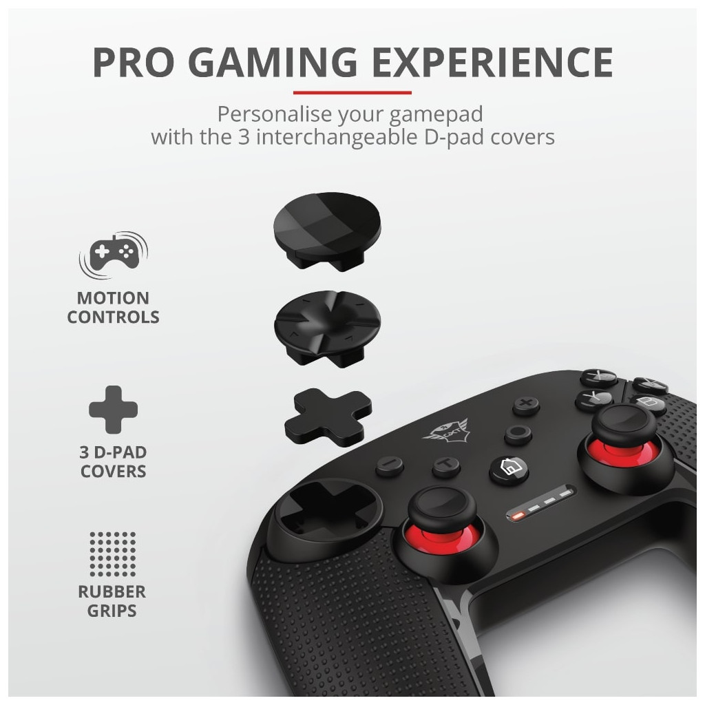 Геймпад Trust GXT 1230 MUTA Bluetooth Black (23579) - зображення 10