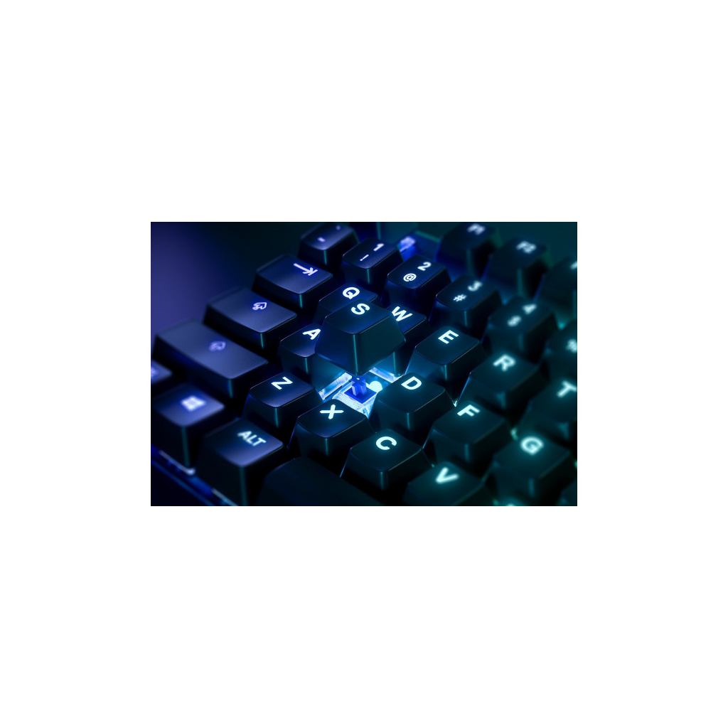 Клавіатура SteelSeries Apex 7 Blue Switch OLED Smart Display USB UA Black (64774) - зображення 5