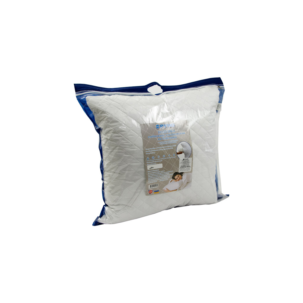 Подушка Руно силіконова на блискавці Ромб 70х70 см (313.52УМ_Ромб) - зображення 7