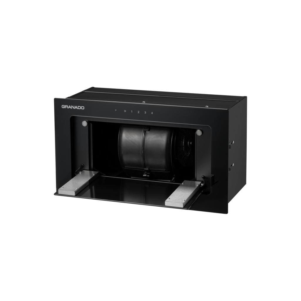 Витяжка кухонна GRANADO Palamos 1614-1200 black glass (GCH476411) - зображення 5