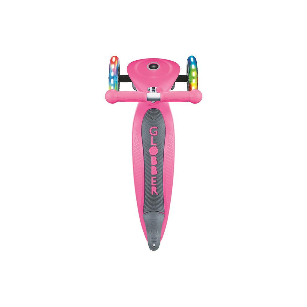 Самокат Globber Go up foldable plus рожевий з підсвічуванням (643-110) - зображення 11