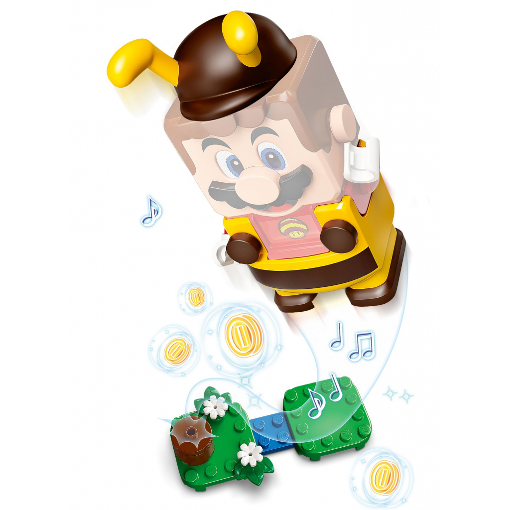 Конструктор LEGO Super Mario Набір підсилень «Маріо-бджола» 13 деталей (71393) - зображення 4