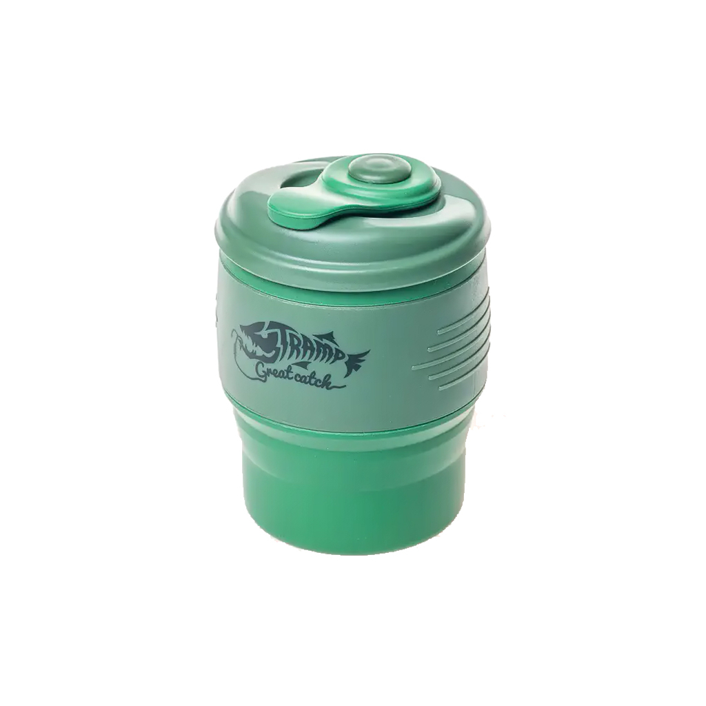 Чашка туристична Tramp силіконова з кришкою 350 мл Sand (UTRC-082-sand) - зображення 1