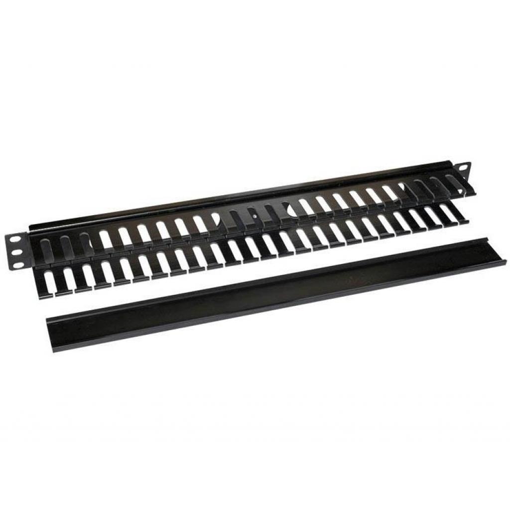 Кабельний організатор Zpas 19" 1U (T-SO-900-004) - зображення 1