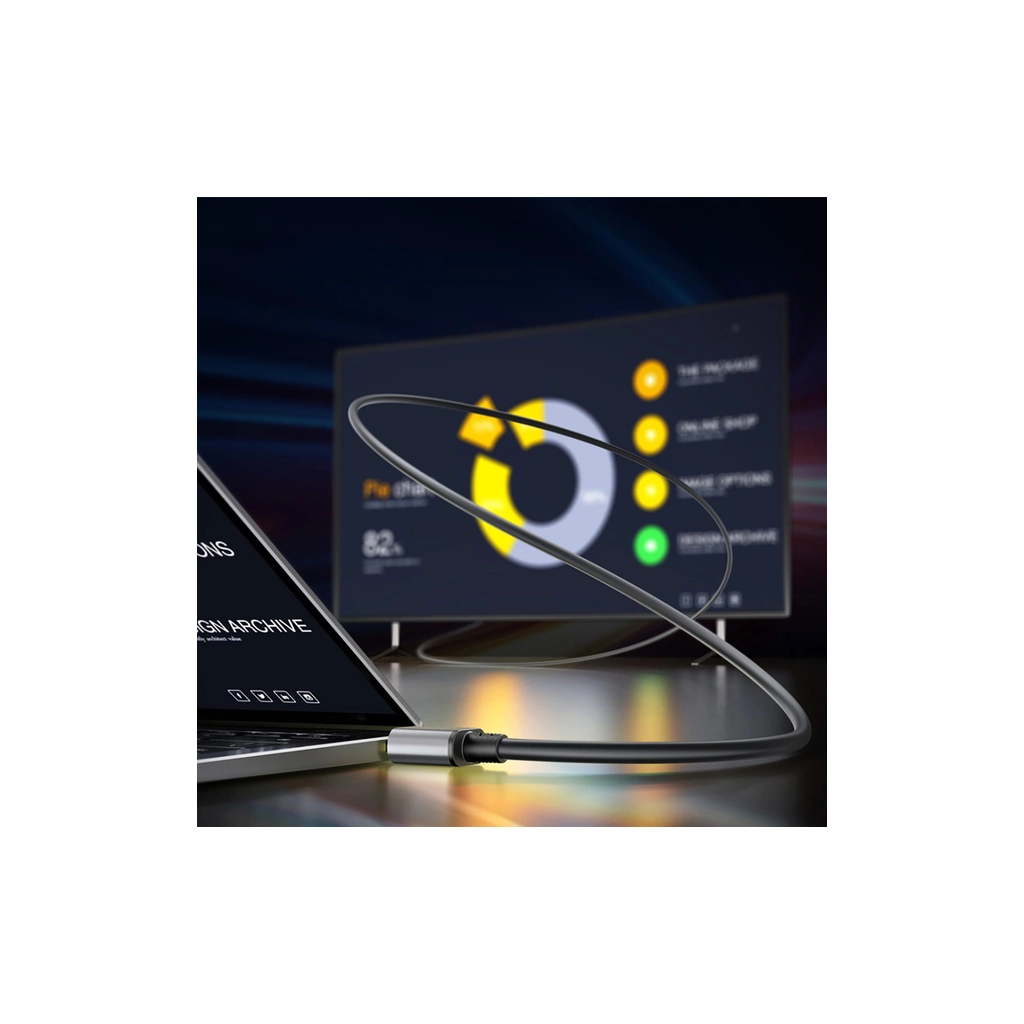 Кабель мультимедійний HDMI M to HDMI M 3.0m V2.0 black XO (GB017A-HDMI.tranish) - зображення 7