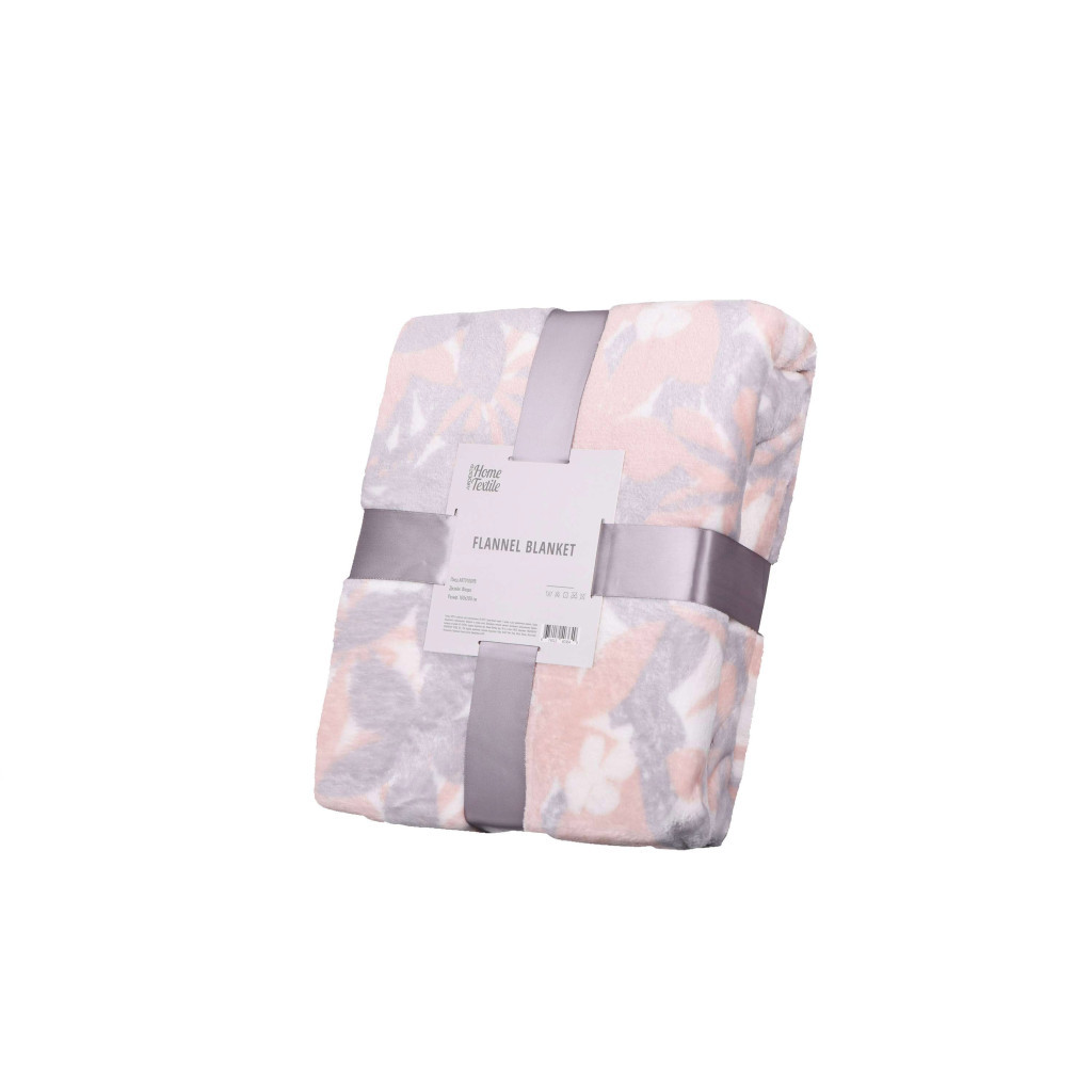 Плед Ardesto Flannel флора, 160х200 см (ART0106PB) - зображення 1