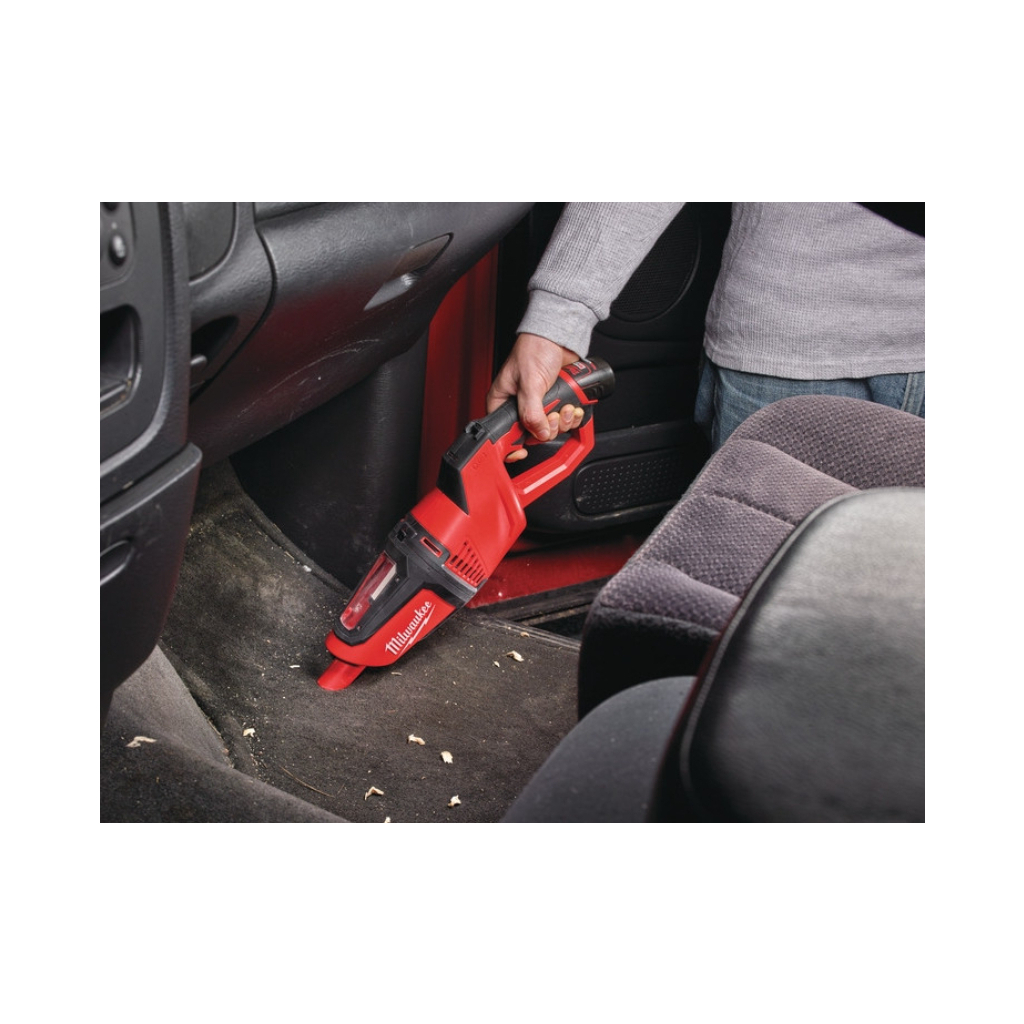Пилосос будівельний Milwaukee M12 HV-0 (без АКБ та ЗП) (4933448390) - изображение 8