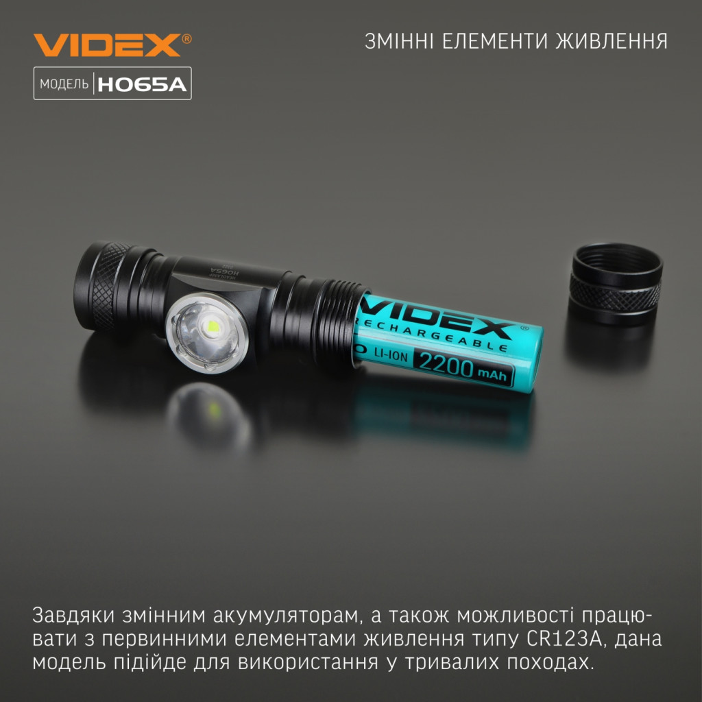 Ліхтар Videx VLF-H065A 1200Lm 5000K (VLF-H065A) - зображення 11