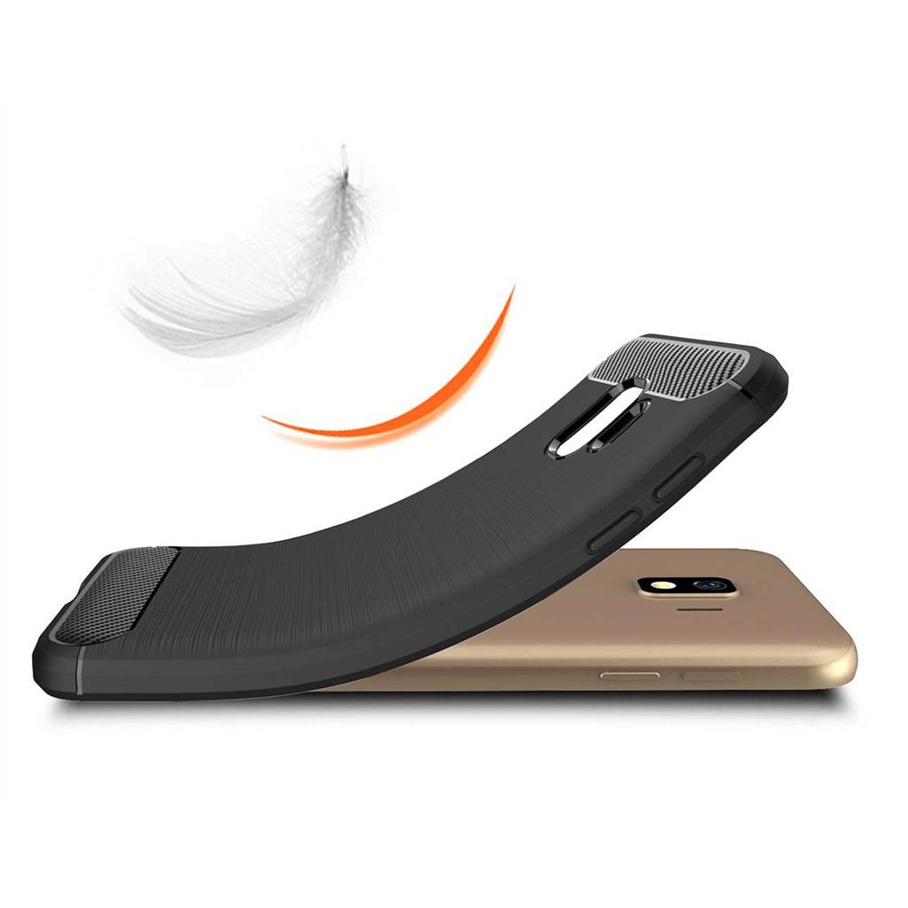 Чохол до мобільного телефона Laudtec для Samsung Galaxy J2 Core Carbon Fiber (Black) (LT-J2C) - зображення 4