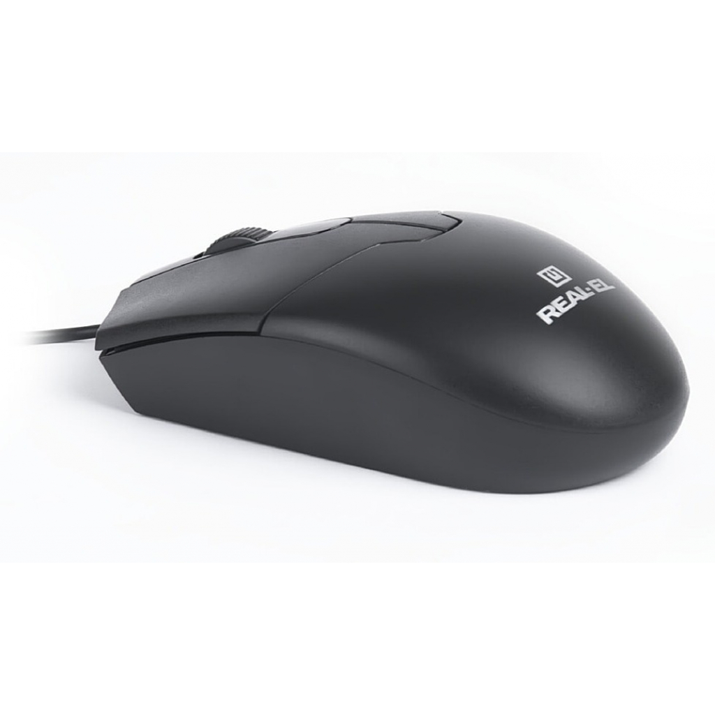 Мишка REAL-EL RM-208 USB Black - зображення 2