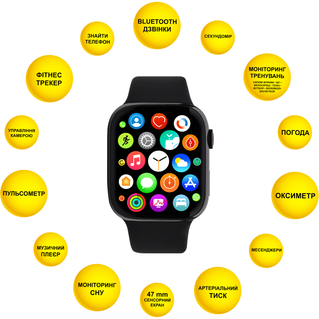 Смарт-годинник AURA X3 Pro 47mm Black (SWAX347B) - зображення 4