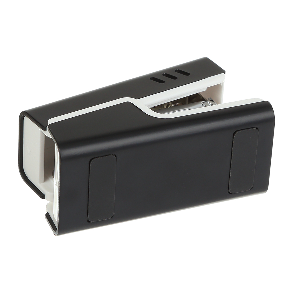 Степлер Buromax пластиковий МІНІ, 20 аркушів, (скоби №24; 26), 67,4 х 32,2 х 43,1 мм, чорний (BM.4218-01) - зображення 4