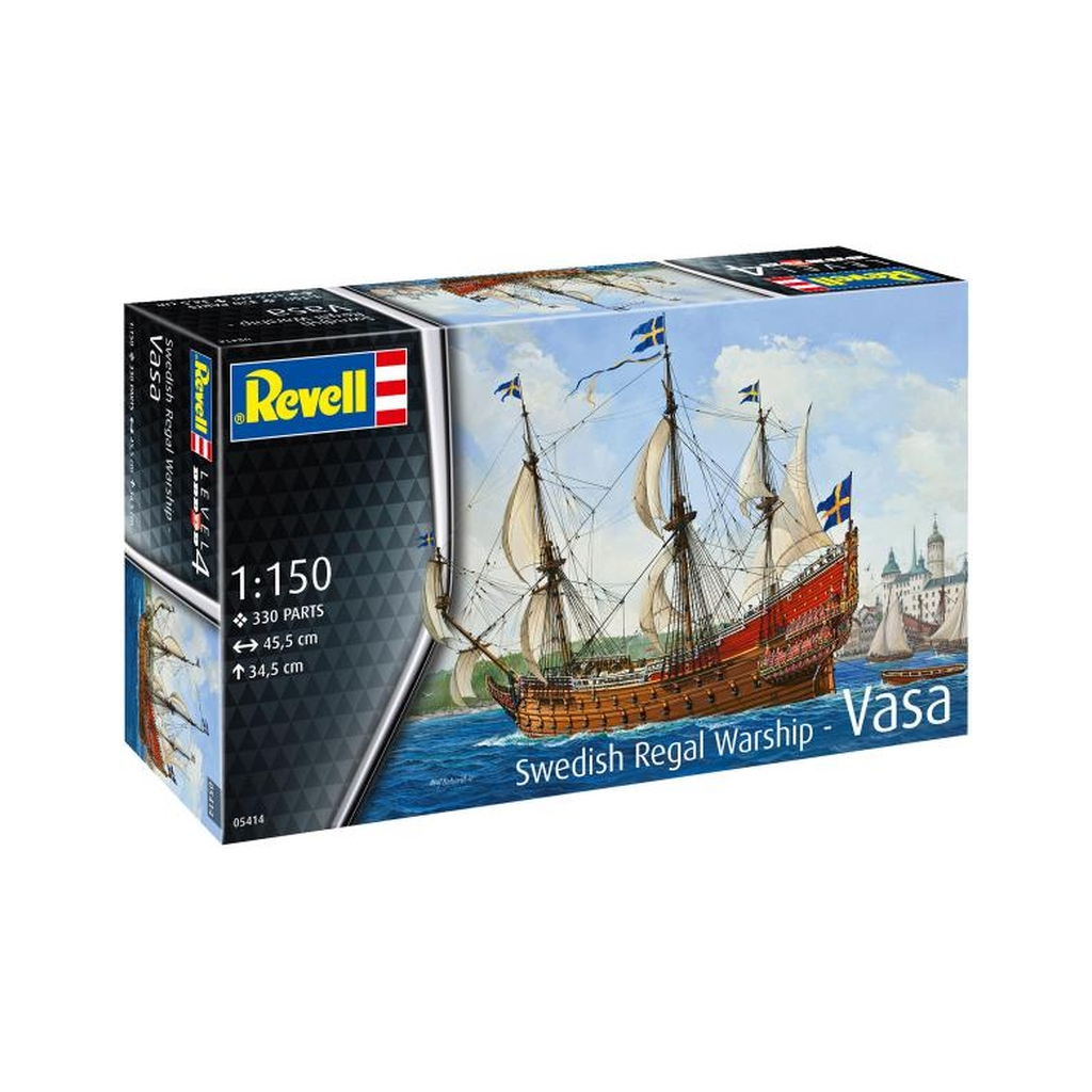 Збірна модель Revell Шведський королівський військовий корабель Vasa, рівень 4, 1:150 (RVL-05414) - зображення 11