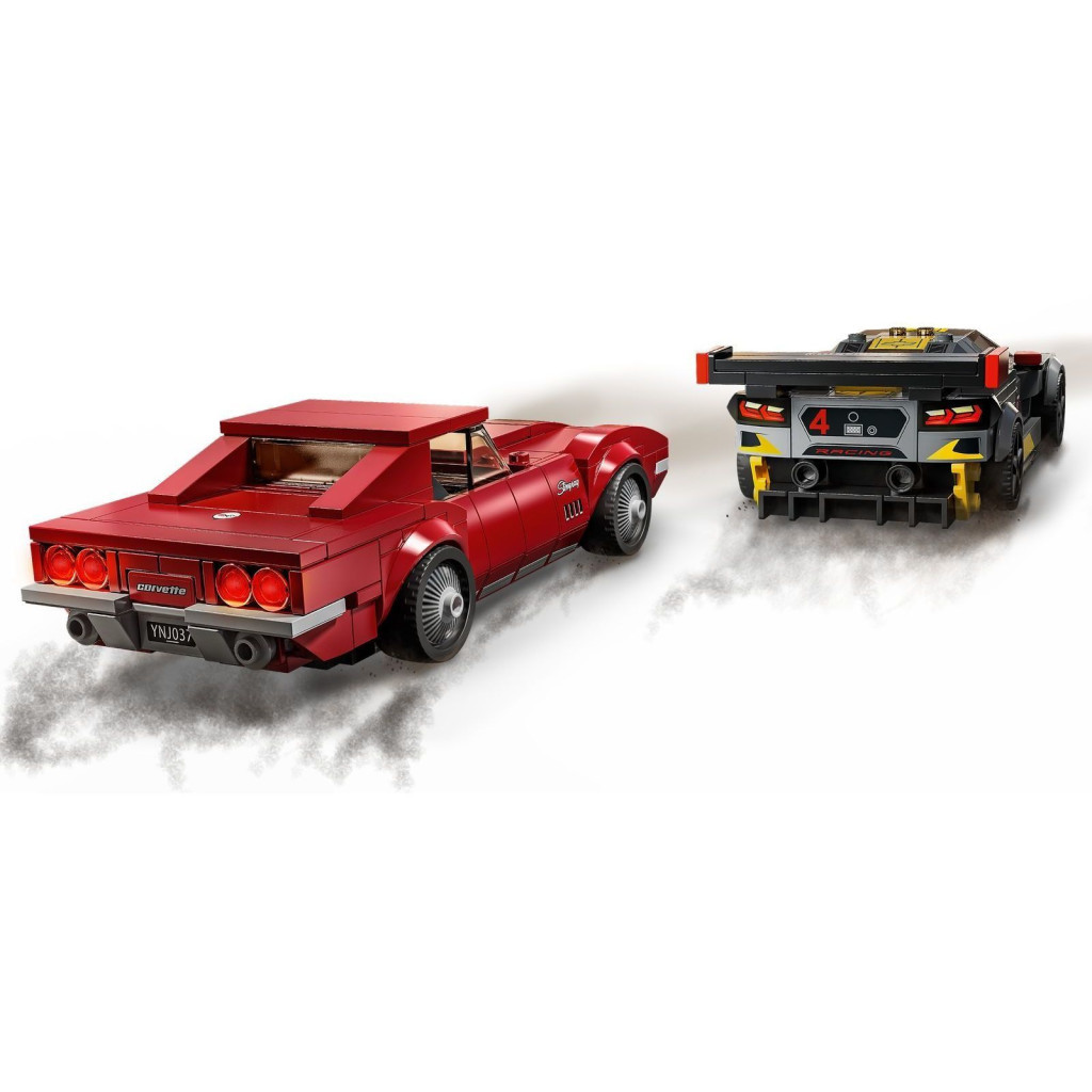 Конструктор LEGO Speed Champions Chevrolet Corvette C8.R Race Car and 1968 Chevrolet Corvette (76903) - зображення 9