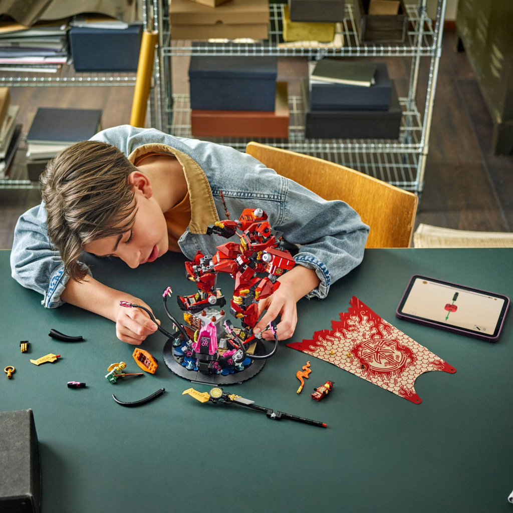 Конструктор LEGO NINJAGO Робот Вогняного Лицаря (71846) - зображення 8