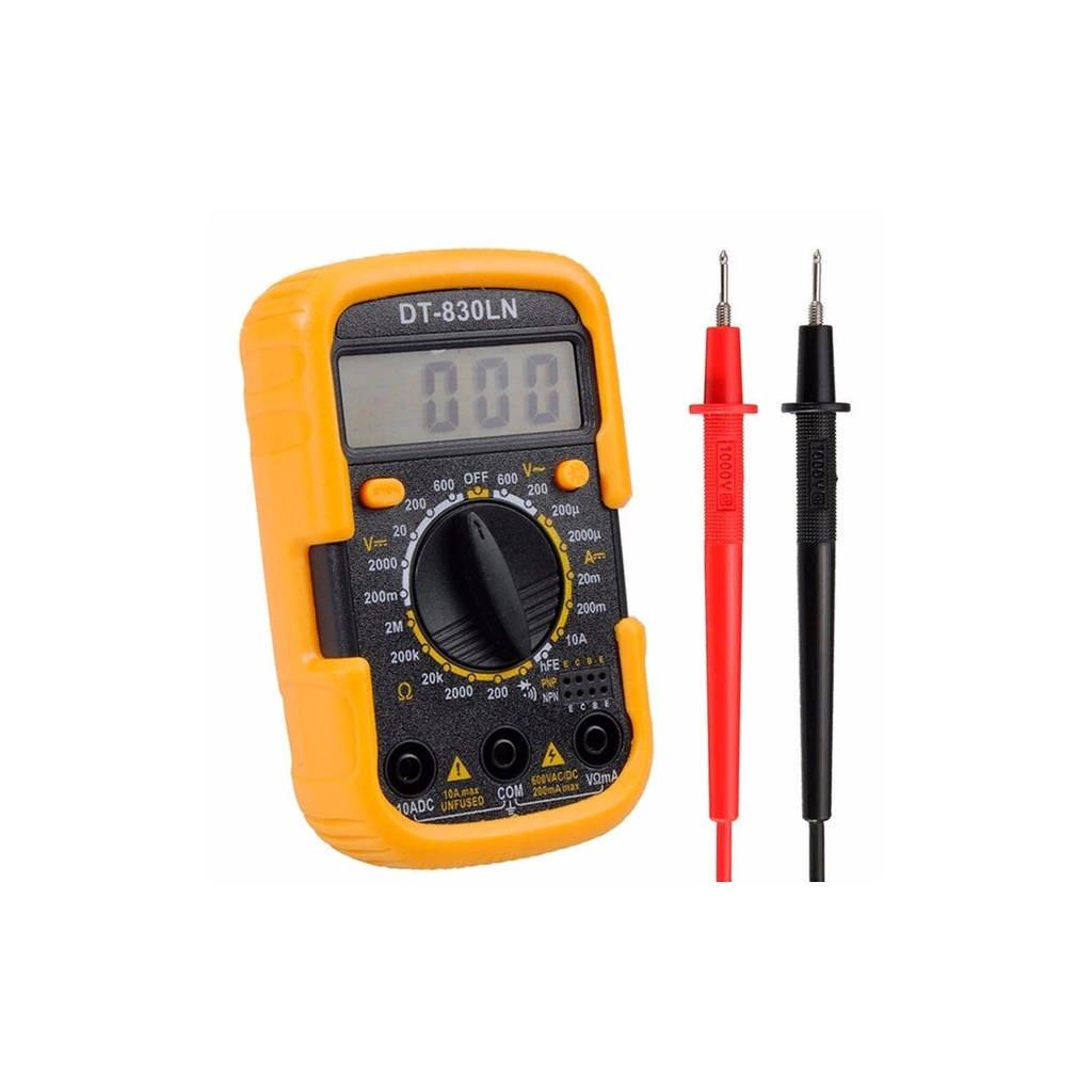 Цифровий мультиметр Voltronic UK-830LN, V, A, R, Q100 (DT-830LN) - зображення 1