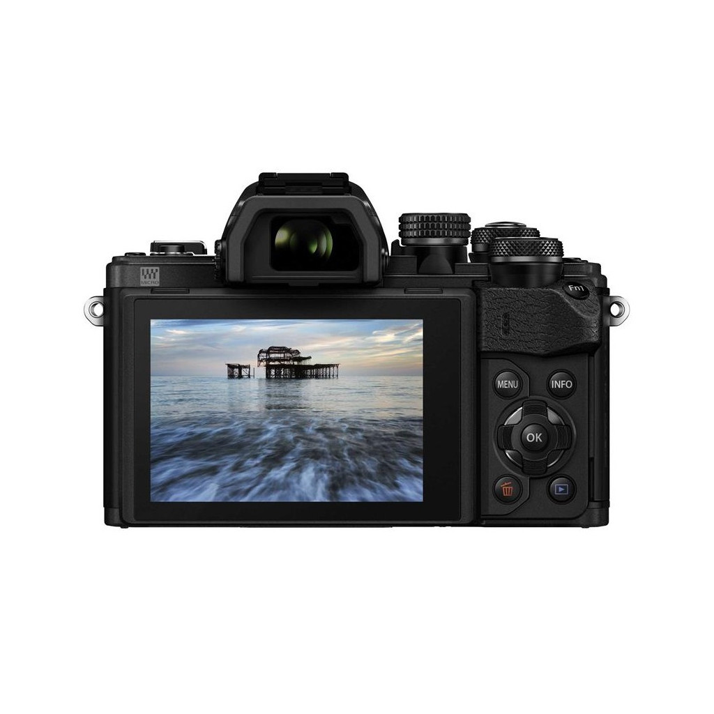 Цифровий фотоапарат Olympus E-M10 mark II 14-150 mm II Kit black (V207054BE000) - зображення 3