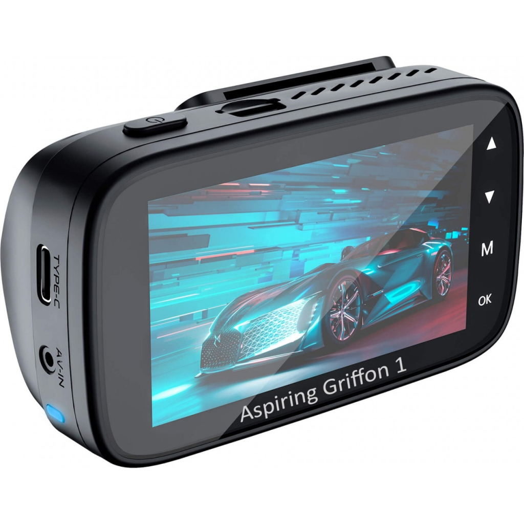 Відеореєстратор Aspiring Griffon 1 Dual 4K Speedcam Wi-Fi GPS (Aspiring Griffon 1 Dual, 4K, Speedcam, Wi-Fi, GPS) - зображення 9
