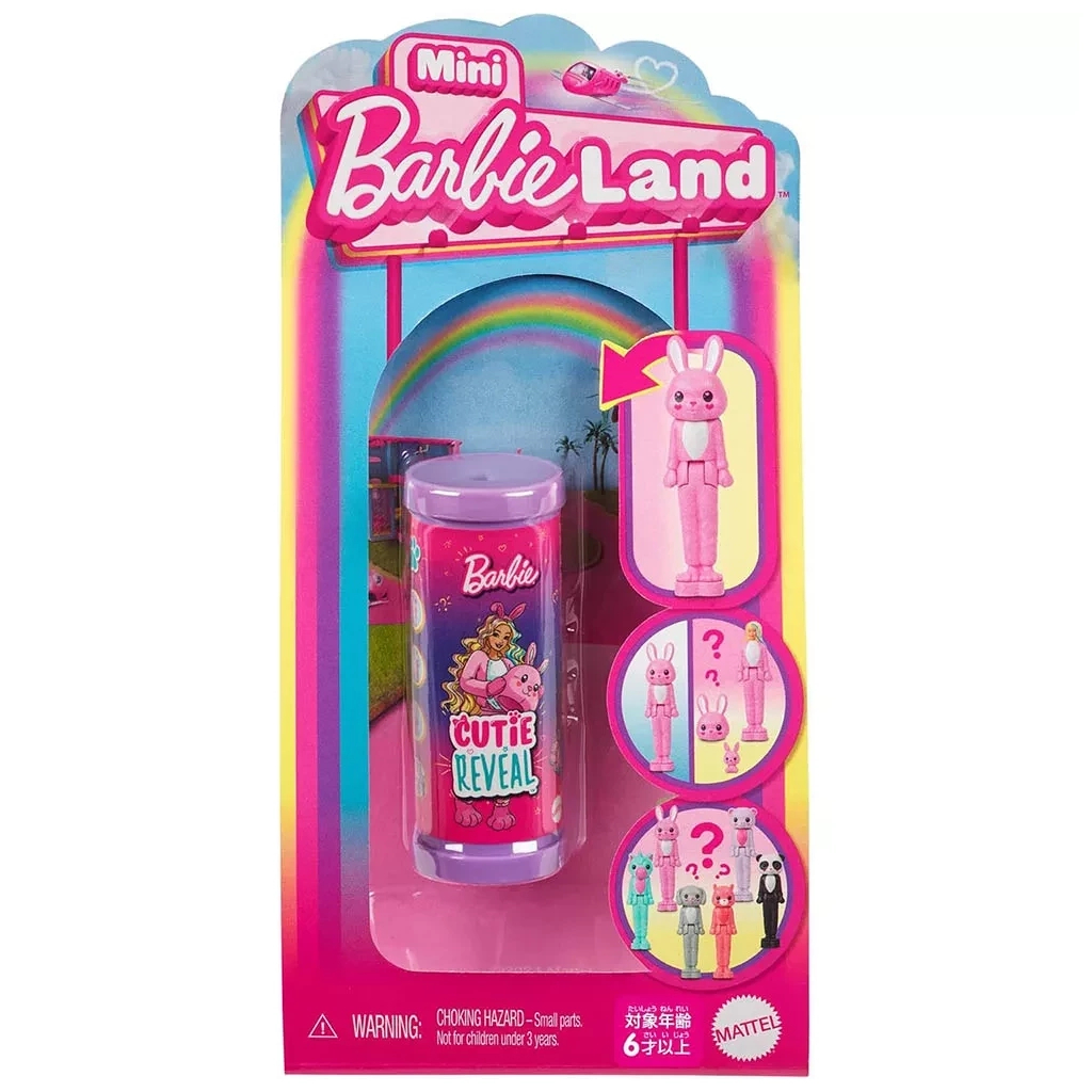 Лялька Barbie Мінілялечка Color Reveal серії Mini BarbieLand (сюрприз) (HYM25) - зображення 1