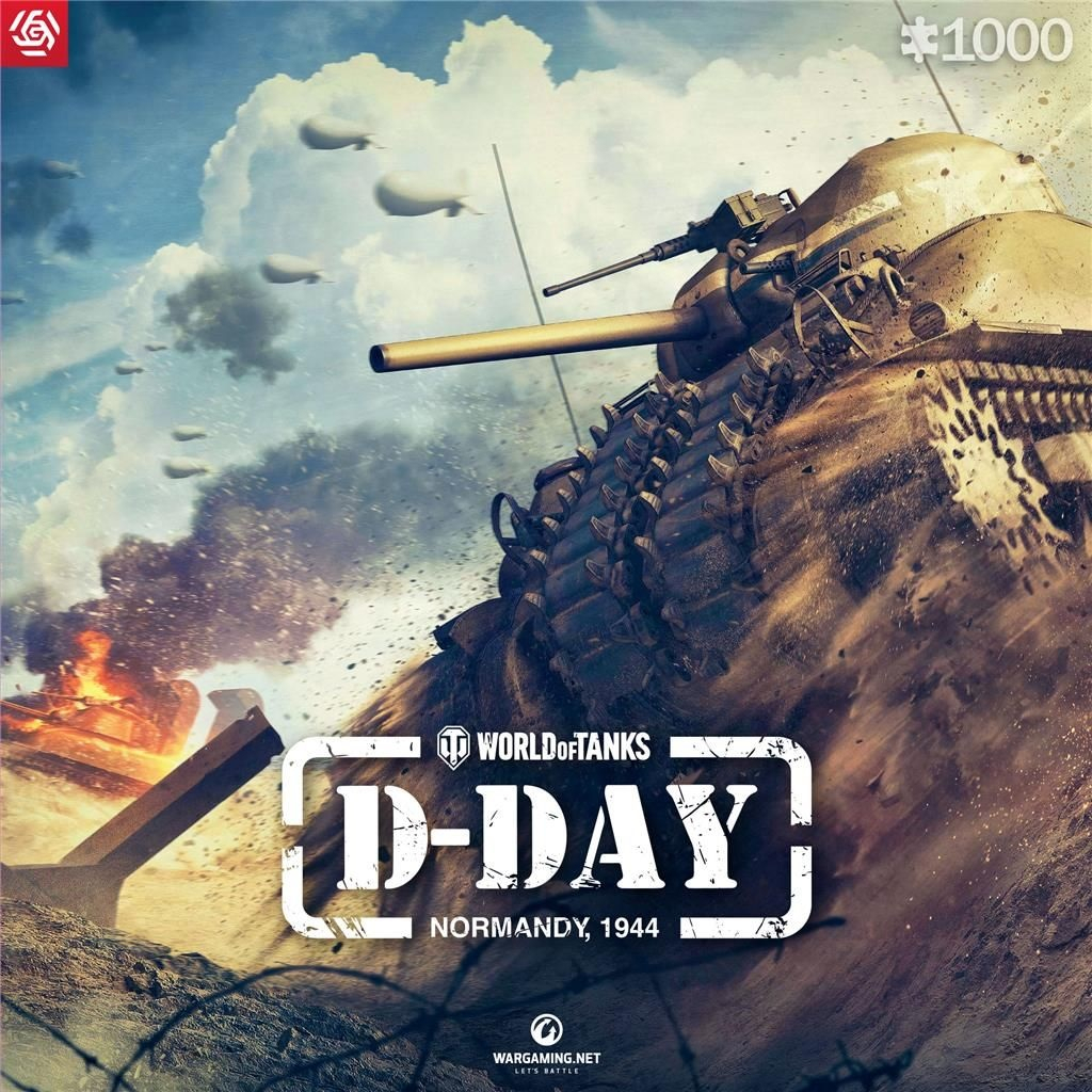 Пазл GoodLoot World of Tanks D-DAY 1000 ел. (5908305247524) - изображение 4