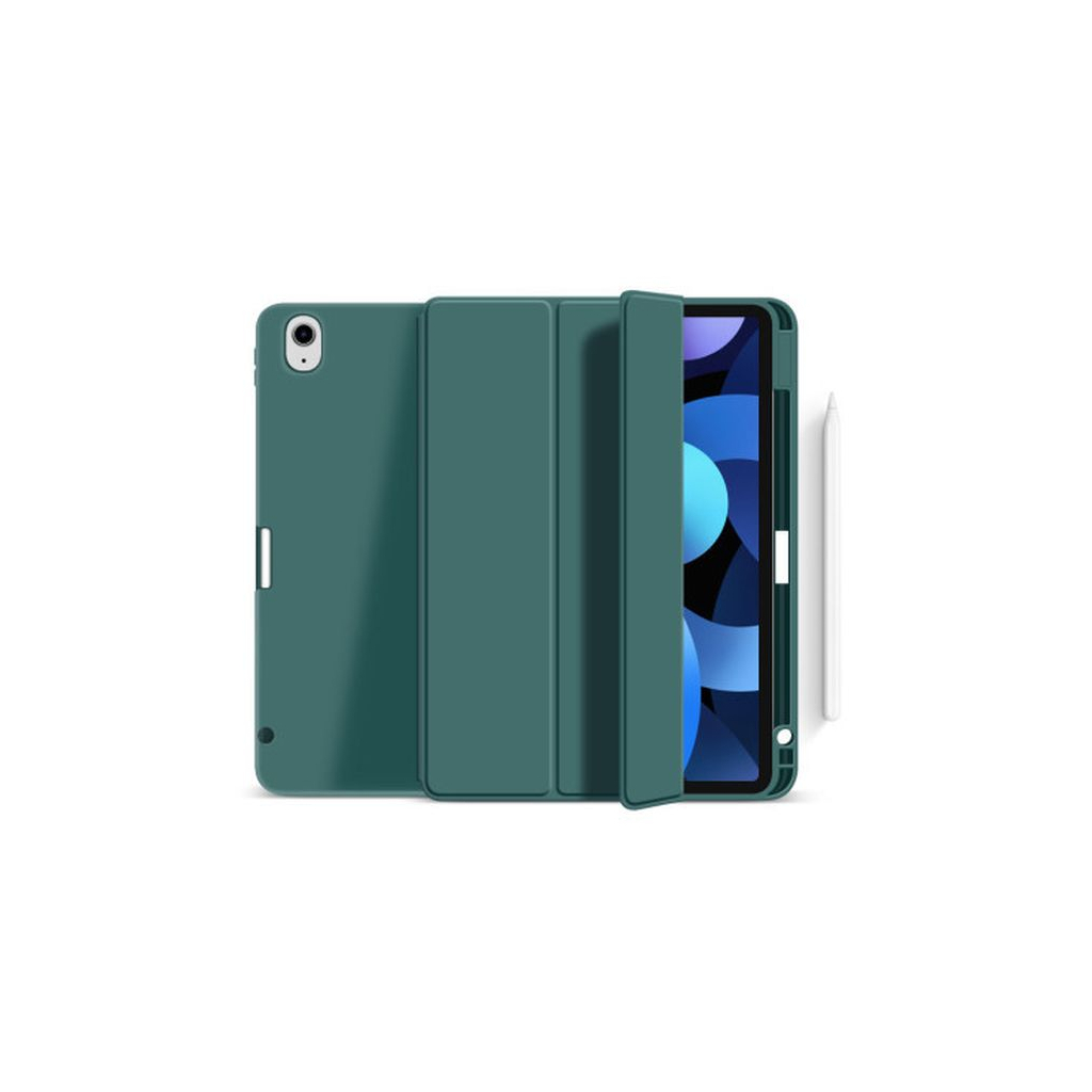Чохол до планшета BeCover Direct Charge Pen mount Pencil Apple iPad Air 4 10.9 2020/2022 Dark Green (706793) - зображення 2