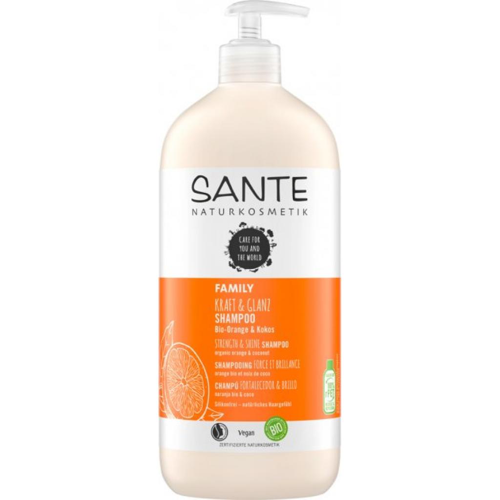 Шампунь Sante Апельсин та кокос зміцнювальний 950 мл (4025089084907) - изображение 1