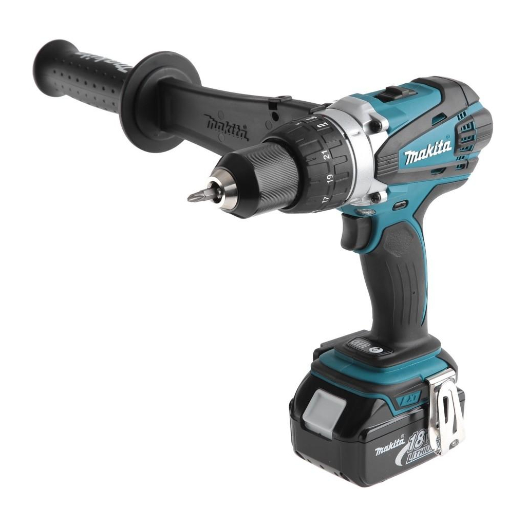 Шуруповерт Makita LXT, 91 / 58Нм (без АКБ и БП) (DDF458Z) - зображення 2