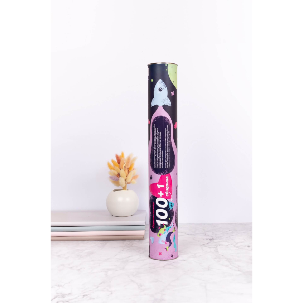 Настільна гра 18+ Fun Games Shop Скретч-Постер "100+1 побачення" (FGS38) - зображення 1