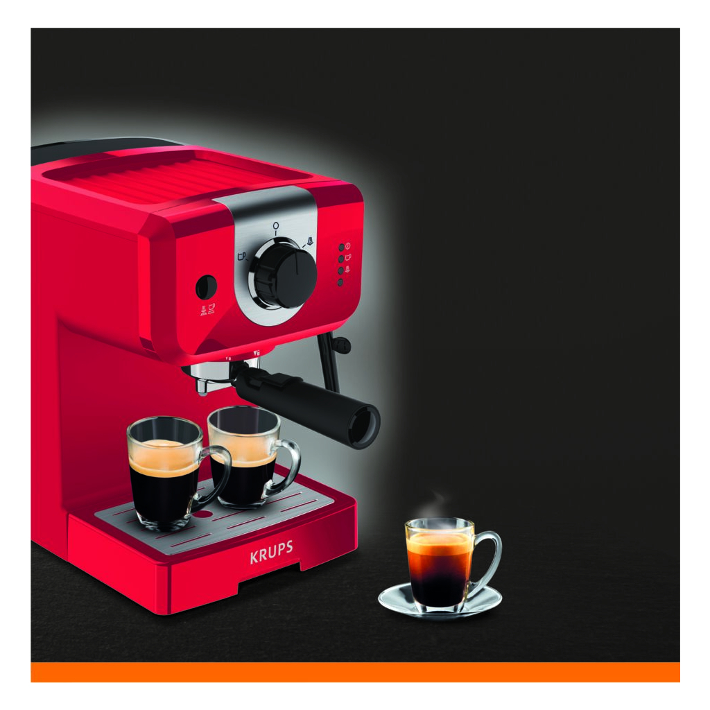 Ріжкова кавоварка еспресо Krups XP320530 - зображення 7