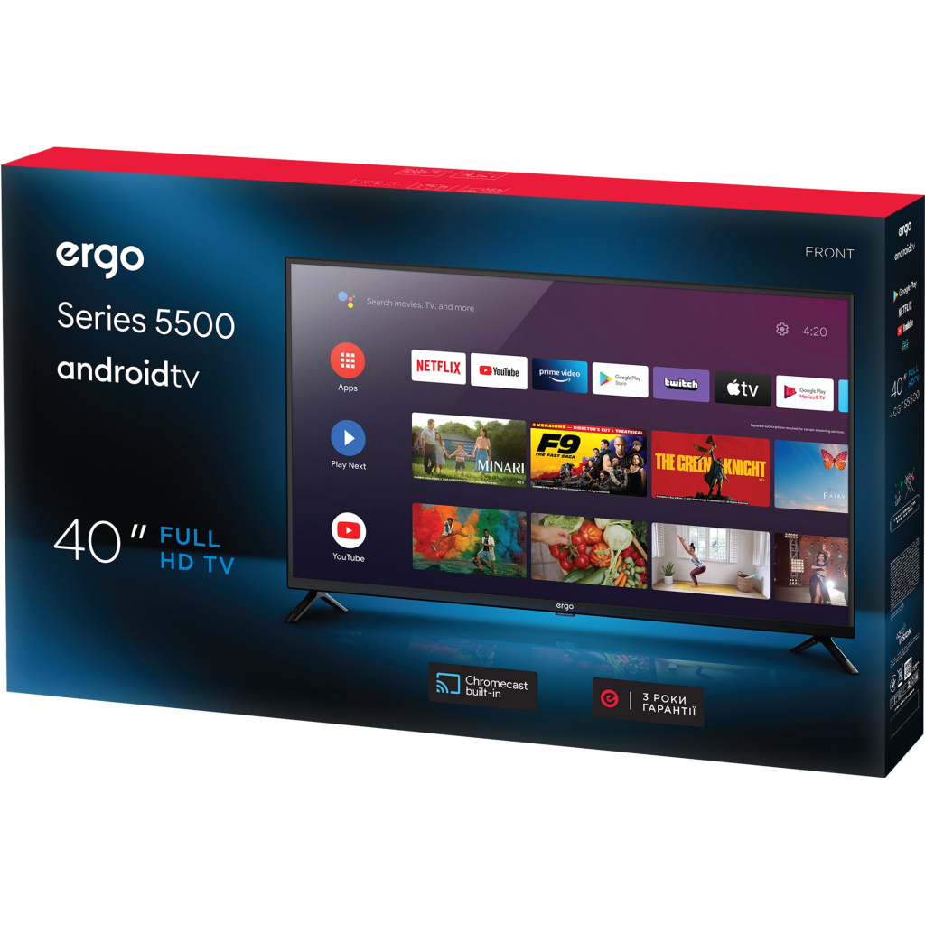 Телевізор Ergo 40GFS5500 - зображення 6